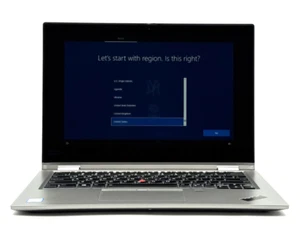 Lenovo ThinkPad X390 Yoga - i5-8265U - 8GB RAM - 256GB SSD (DAMAGED HINGE) - Picture 1 of 16