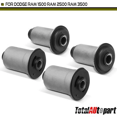 4x Suspension Control Arm Bushing Kits for Dodge Ram 1500 Ram 2500 Front Lower - Image 1 of 4