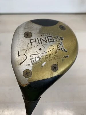 VINTAGE Ping Eye 2 Karsten Steel RH 5 Wood-PING GRIP - Image 1 of 4