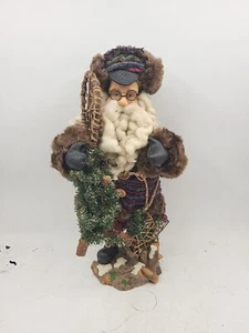 Figurine Père Noël Forêt Forêt | Décor de vacances | - Photo 1/6