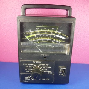 Vintage Sears Automotive Engine Analyzer 2821421 NOT TESTED 9x7" - Picture 1 of 9