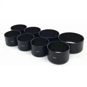 Screw-in Camera Lens Hood SLR Camera Long Lens Hood Photographer Gifts - Picture 1 of 20