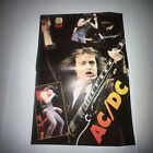 Vintage TV WEEK Pin Up Poster Of AC/DC Band As Is