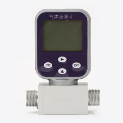 0-50L/min Compressed Air Flow Meter Miniature Thermal Gas Flow Meter with RS485 - Image 1 of 4
