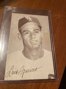 1947-66 Exhibit Card LUIS APARICIO (PORTRAIT) CHICAGO WHITE SOX HOF EX/MT - Picture 1 of 2