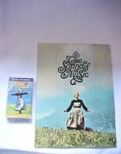 Libros de recuerdo y cinta de casete The Sound Of Music aniversario dorado usado estado - Imagen 1 de 12