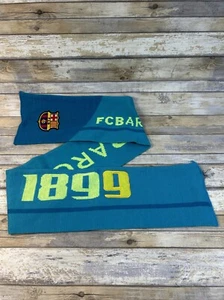 FC Barcelona Scarf Adult One Size Blue Soccer Futbol - Picture 1 of 9