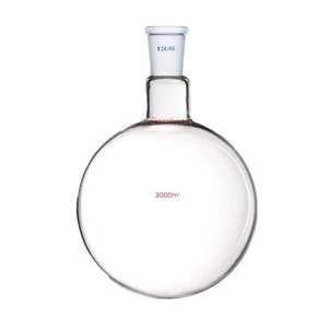 3000ml,24/40,1-Neck,Round Bottom Glass Flask,3L,One Neck,Lab Chemistry Vessel - Picture 1 of 5