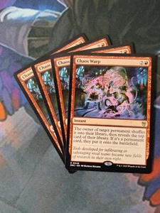 Chaos Warp x 4 | 7% Off 2+ | Aetherdrift | NM | MTG - Picture 1 of 1