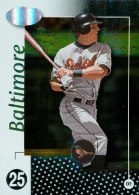 2002 Leaf Certified Materials Jay Gibbons 136 Orioles - Image 1 of 2