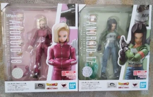 Bandai Dragon Ball Figure Android n.17 e 18 Universe Survival Set S.H.Figuarts - Foto 1 di 14