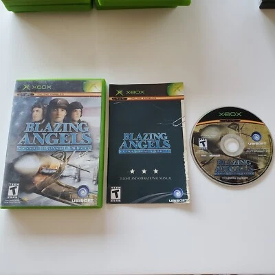Blazing Angels: Squadrons of WWII (Microsoft Xbox, 2006) CIB, TESTED AND WORKING - Image 1 of 4