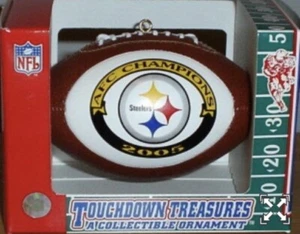 PITTSBURGH STEELERS 2005 AFC Champs CHAMPIONS CHRISTMAS ORNAMENT #2 - Picture 1 of 1