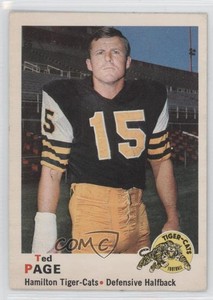 1970 O-Pee-Chee CFL Ted Page #19
