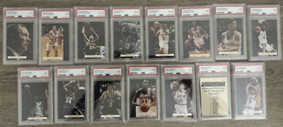 1992 University of Michigan Basketball Set - PSA 8.66 GPA, 2/4 sets, 2nd highest - Image 1 of 2