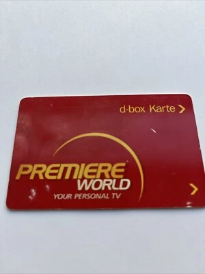 Smartcard Premiere World d-box Card Beta per Collezionisti/Collezionismo - Immagine 1 di 2