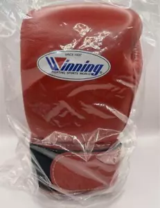 Winning Boxhandschuhe MS-200B rot 8 oz Bandtyp mit Handschuhbeutel W-90 JAPAN... - Bild 1 von 6