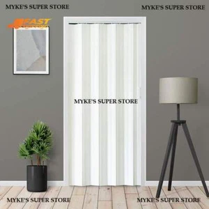 Accordion Door 36 X 80 In. Scandinavian White Home Improvement Building Hardware - Picture 1 of 7