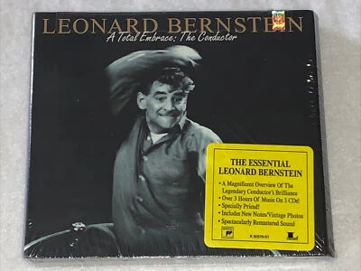 LEONARD BERNSTEIN: A Total Embrace, The Conductor (3 CDs, 2003) Super RARE, NEW Foto 1 de 4