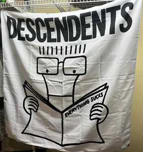 Descendents Milo tutto fa schifo BANNER ENORME 4X4 piedi tessuto poster arazzo nuovo - Foto 1 di 5