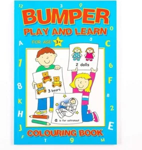 Bumper Play And Learn Activity Book - Age 3+ *FREE P&P* - Imagen 1 de 1
