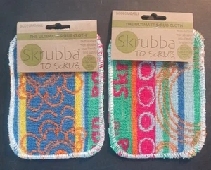 Schwedisches SKRUBBA zum Schrubben biologisch abbaubares Schrubbtuch 2er Set waschbar von Wet-It - Bild 1 von 3