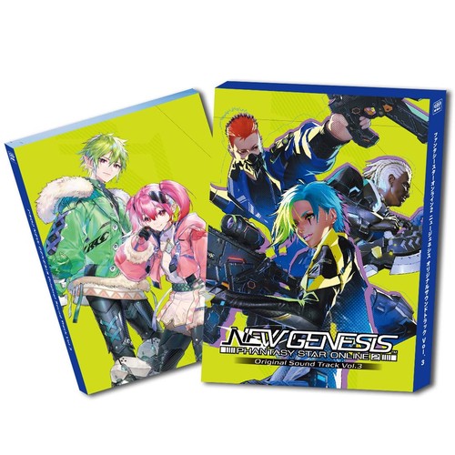 PSO2 NEW GENESIS Original Sound Track Vol.3 3CD Game Music OST WWCE ...