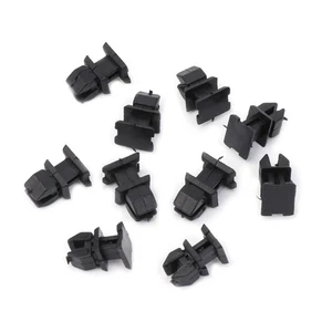 10 Pcs Door Plastic Panel Clip Push Retainer Body Fasteners For W1 - Picture 1 of 8