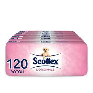 Scottex L Originale Carta Igienica Morbida e Assorbente Pacco Scorta Fatto in - Foto 1 di 24