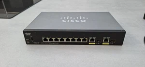 Cisco SF352-08P 8 PORT 10/100 PoE Managed Switch - Picture 1 of 4