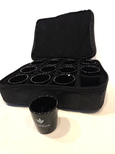 Starbucks 2004 Coffee Master 3 oz Black Tasting Cup 11er Set + Etui - Bild 1 von 2