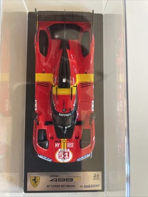 Ferrari 499P Winner Le Mans 2023 Pier Guidi-Calado-Giovin 1:43 LOOKSMART LSLM162 - Immagine 1 di 4