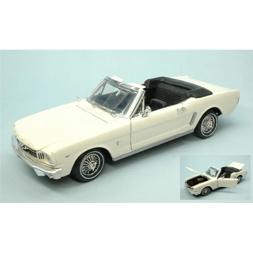 MOTORMAX MTM73145CR FORD MUSTANG OPEN 1964 CREAM 1 18