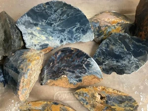 Z~ Namibian Top Grade Pietersite Rough 2.5 Lbs - Picture 1 of 9