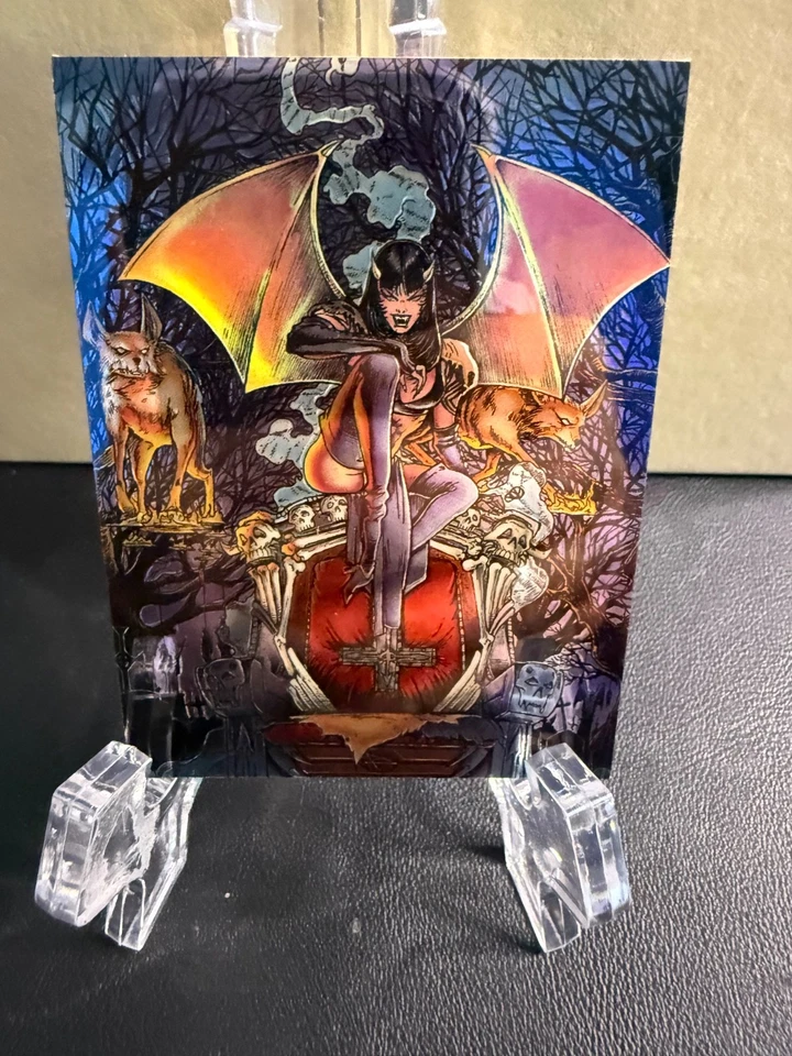 Lady Death #18 Chromium Cards II Krome Productions 1995 - Image 1 of 4