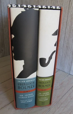 The New Annotated Sherlock Holmes Hardcover Slipcase Doyle Vol I & II Foto 1 de 4