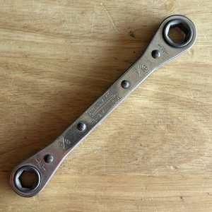 Williams Tools 3/8" x 7/16" Ratcheting Box End Wrench 6 Point RB-1214 USA READ! - Bild 1 von 11