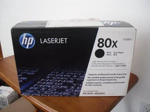 HP 80X High Yield Black LaserJet Toner Cartridge,6900 CF280X - Picture 1 of 3