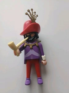 Playmobil Figur Mann Royalty Königliche Ritterburg Lila Gold Vintage Clicky Selten - Bild 1 von 3