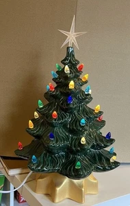 Keramik Weihnachtsbaum Beleuchtung - Bild 1 von 7