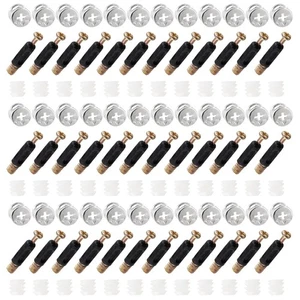 36 Juegos Kit de Conexión para Muebles 3 en 1, Tornillos de Tornillo de Leva M6 X 40Mm, 15Mm - Imagen 1 de 7