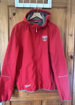 Milwaukee Aprilia Gulf mens Red Racing Motorsport Zip  Jacket size XL - Image 1 of 4