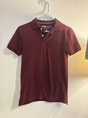 Aeropostale Polo Shirt For Boys Size Small, Color Red, Used - Image 1 of 3