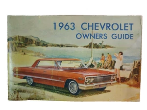 1963 Chevrolet Owners Guide Operators Manual  - Picture 1 of 2