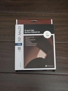 Noctua NF-A6x25 PWM, Premium Quiet Fan, 4-Pin (60mm, Brown) - Photo 1/4