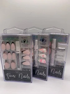 Menge 3 hübsche Frau Kunstnägel (24 jede Packung) - Bild 1 von 6