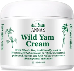 Crema de ñame silvestre, crema de ñame silvestre orgánica para el equilibrio hormonal, orgánica para mujer Wi - Imagen 1 de 12