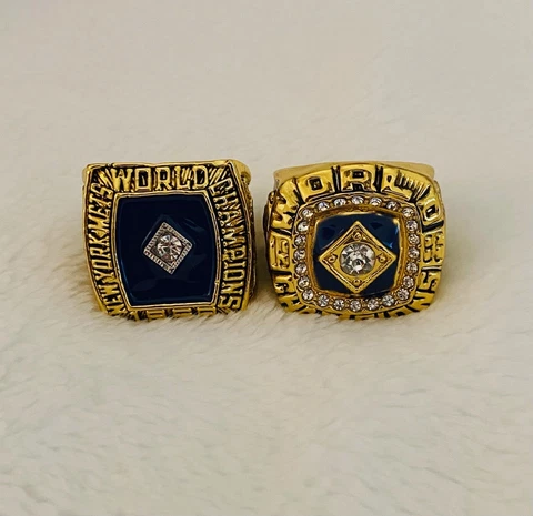 2 PCS New York Mets World Series Championship Ring Set, 🇺🇸 SHIP 1969/86 Cover