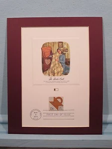 The Art of Quilting & the Bride's Quilt & First Day Cover Commemorative Panel - Picture 1 of 1