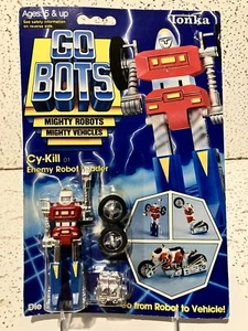Gobots Cy-Kill 01 MOC SEALED! Go-bots Tonka Vintage (READ!) - Picture 1 of 24